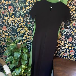 Nasty Gal Like New Short Sleeve fitted Maxi Dress